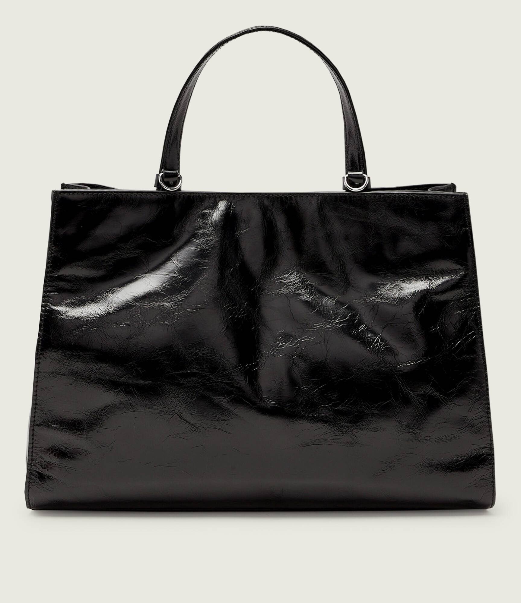 Zadig & Voltaire De piele geantă shopper JACK VINTAGE PATENT