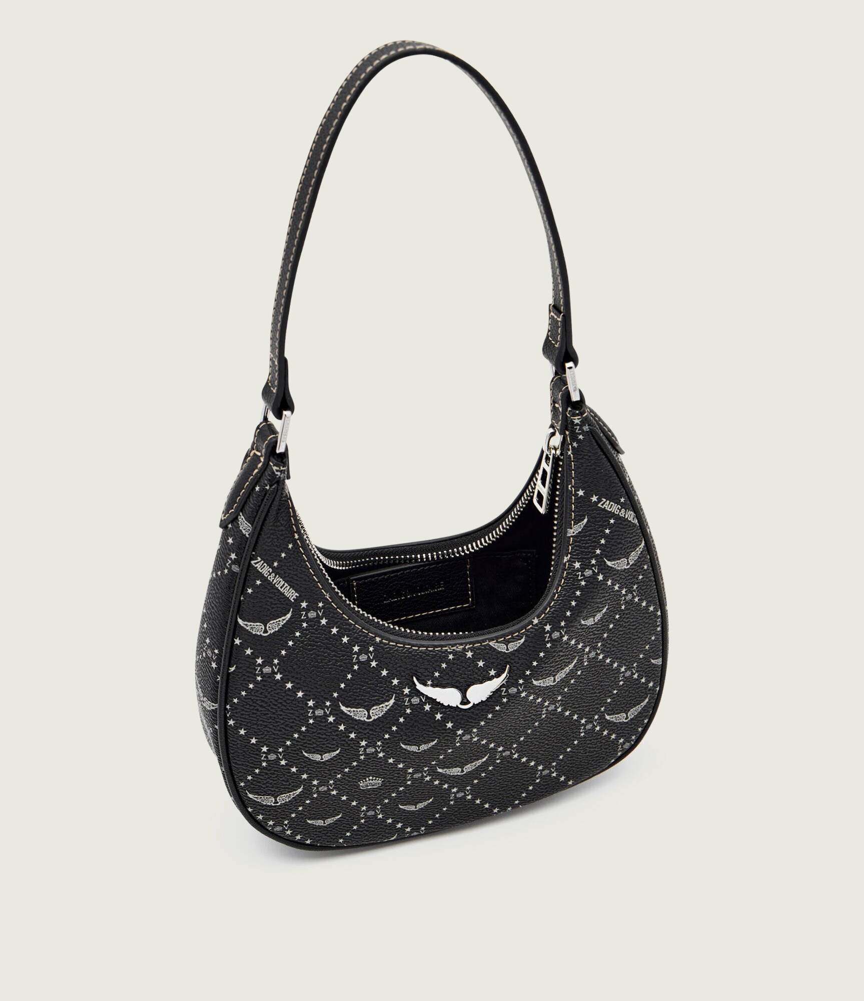 Zadig & Voltaire De piele hobo Z NIGHT OUT