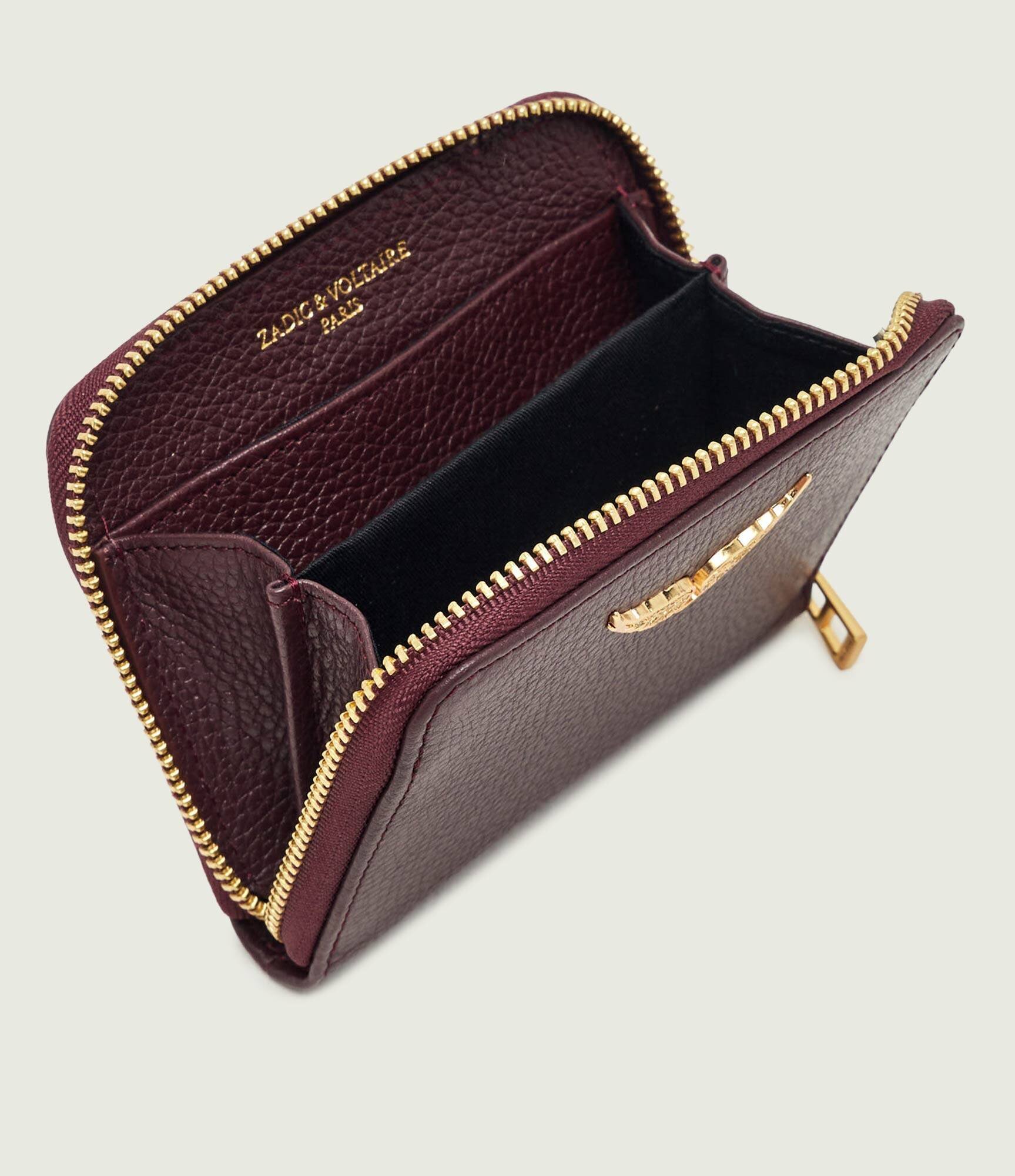 Zadig & Voltaire De piele portofel Mini Zv