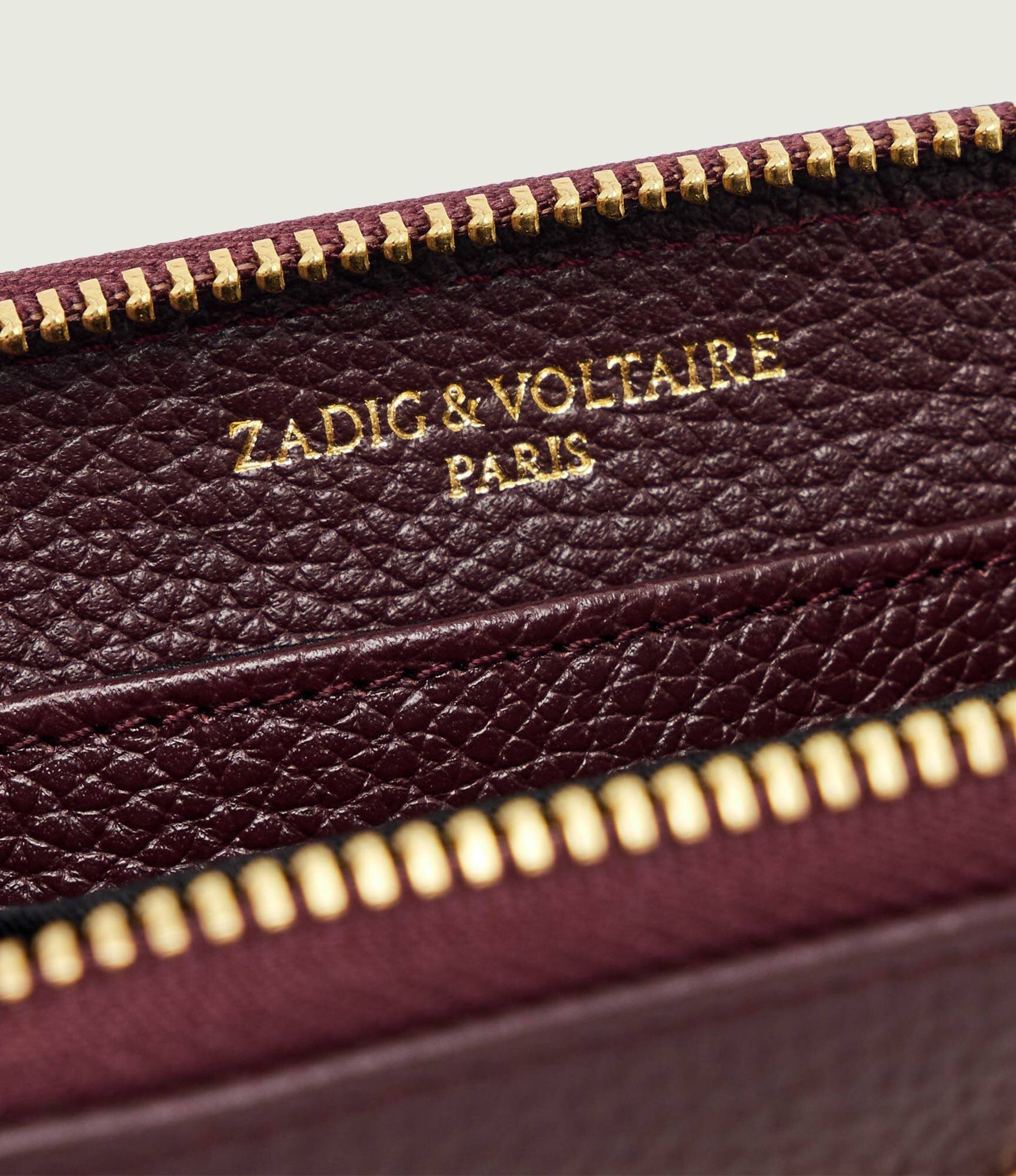 Zadig & Voltaire De piele portofel Mini Zv