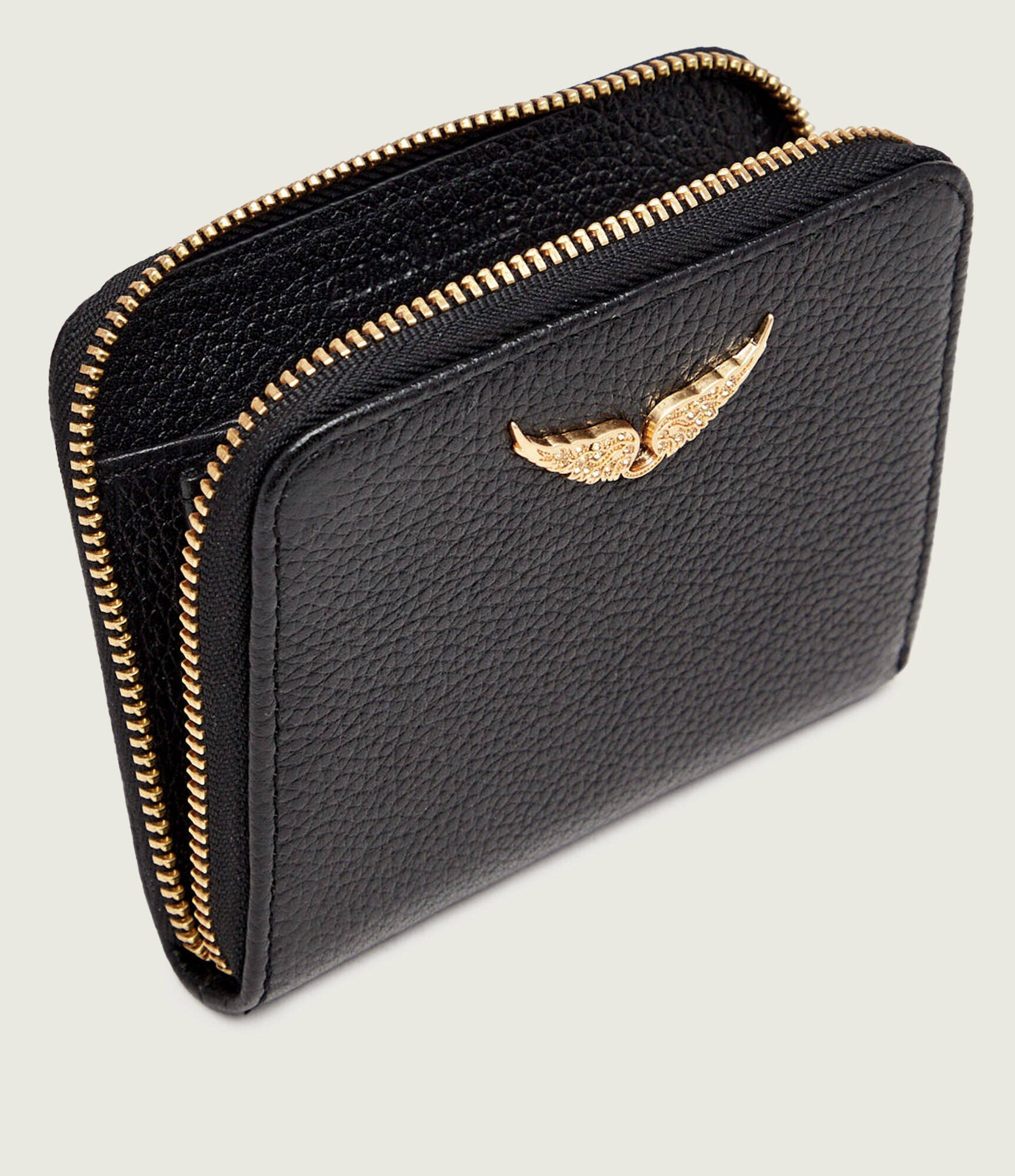 Zadig & Voltaire De piele portofel Mini Zv