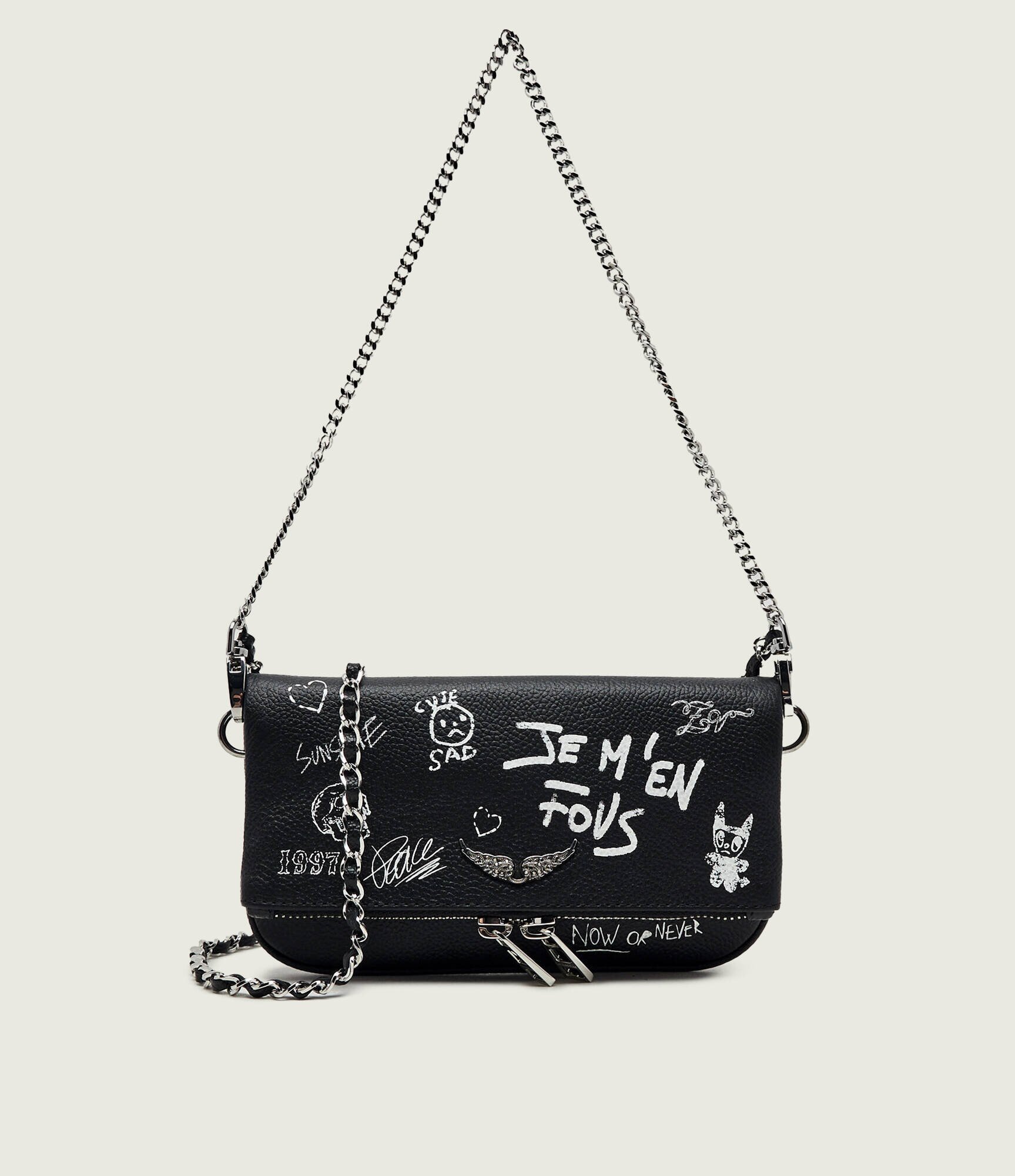 Zadig & Voltaire De piele poșetă plic Rock