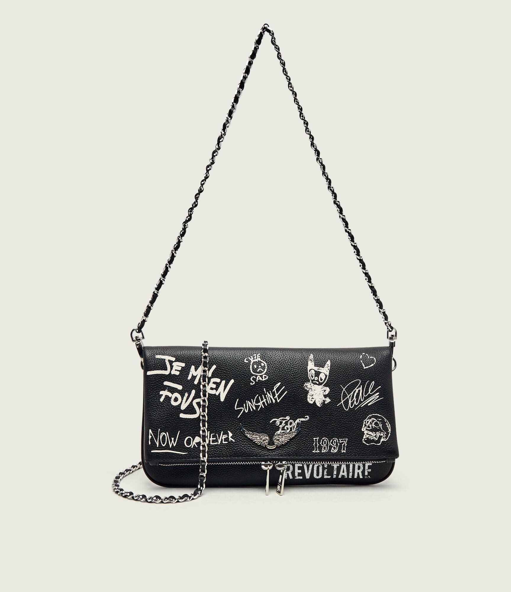 Zadig & Voltaire De piele poșetă plic Rock Arty