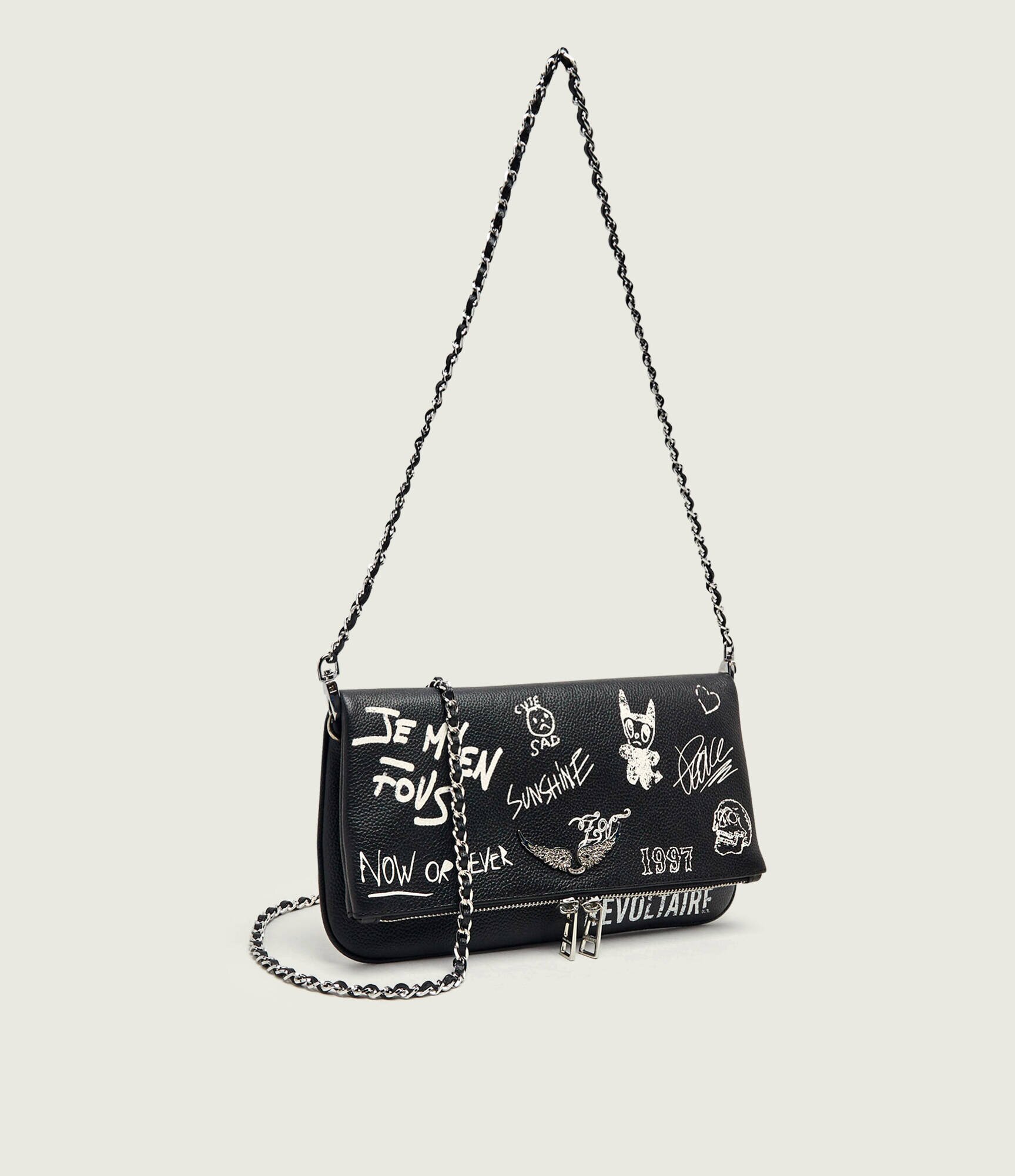 Zadig & Voltaire De piele poșetă plic Rock Arty