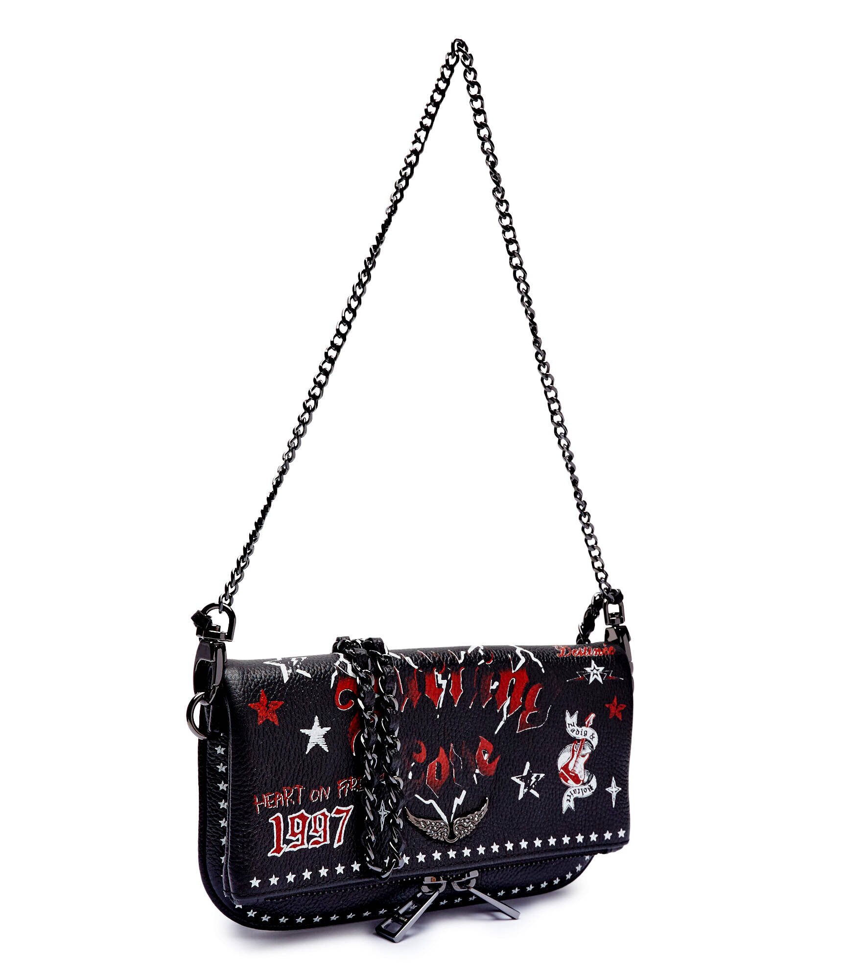 Zadig & Voltaire De piele poșetă plic Rock Nano