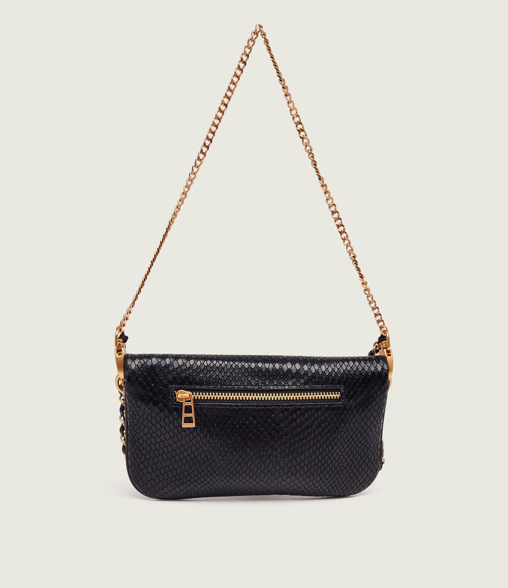 Zadig & Voltaire De piele poșetă plic Rock Nano Soft Wild