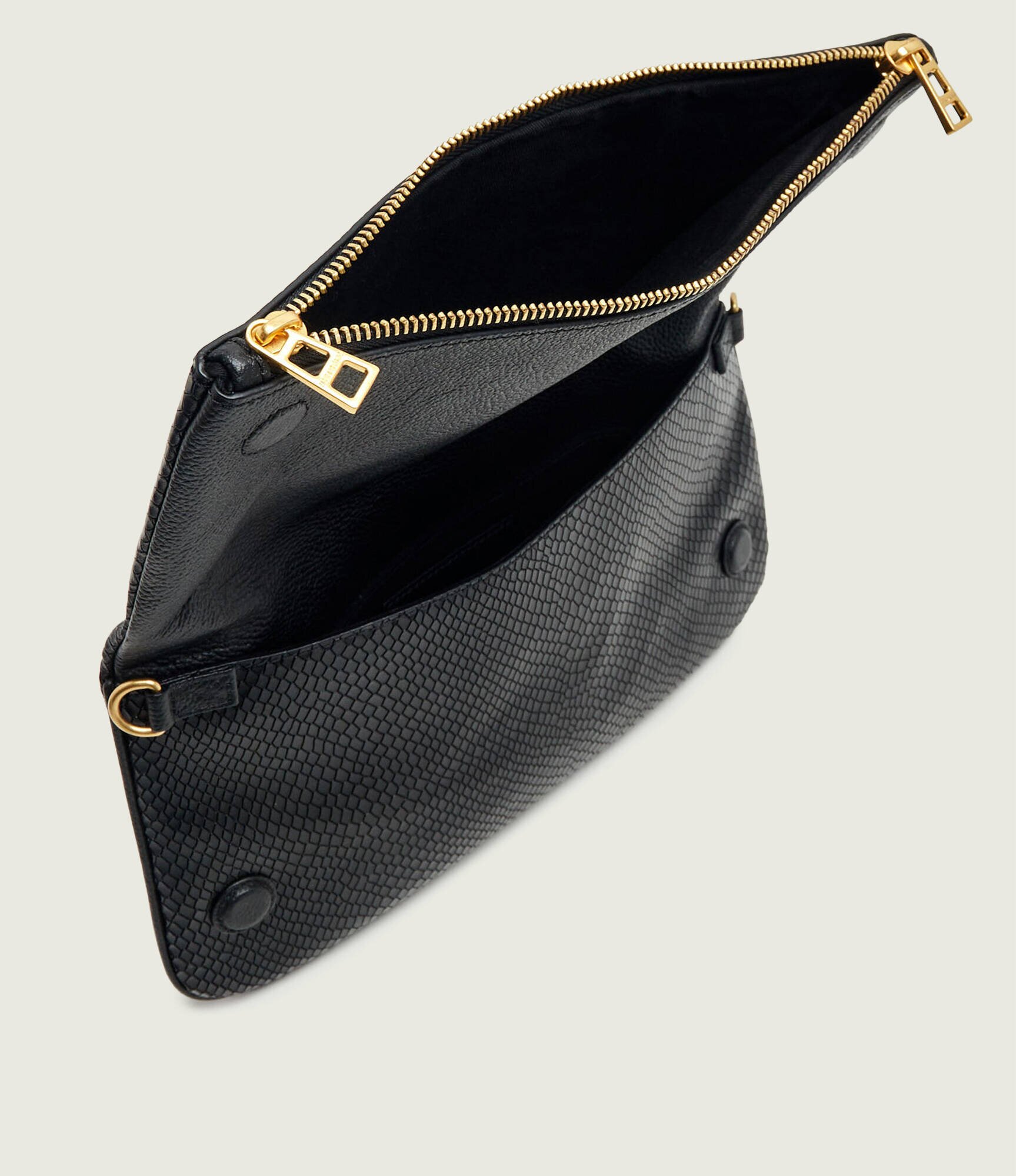 Zadig & Voltaire De piele poșetă plic Rock Soft Wild