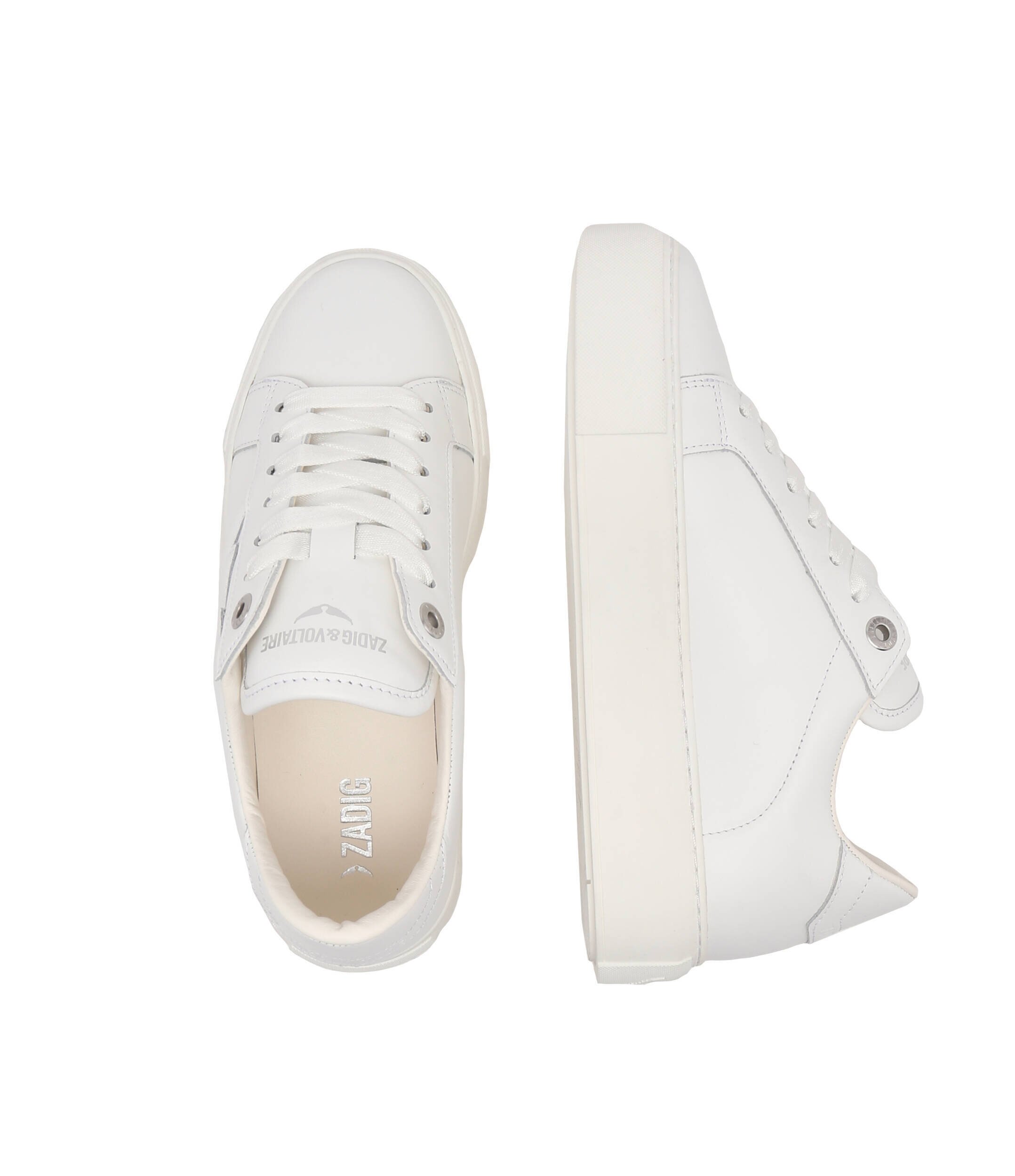 Zadig & Voltaire De piele teniși La Flash