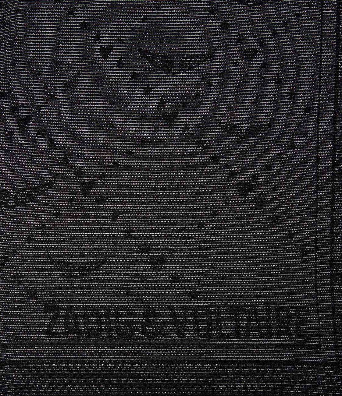 Zadig & Voltaire Eșarfă GLENN cu adaos de lână