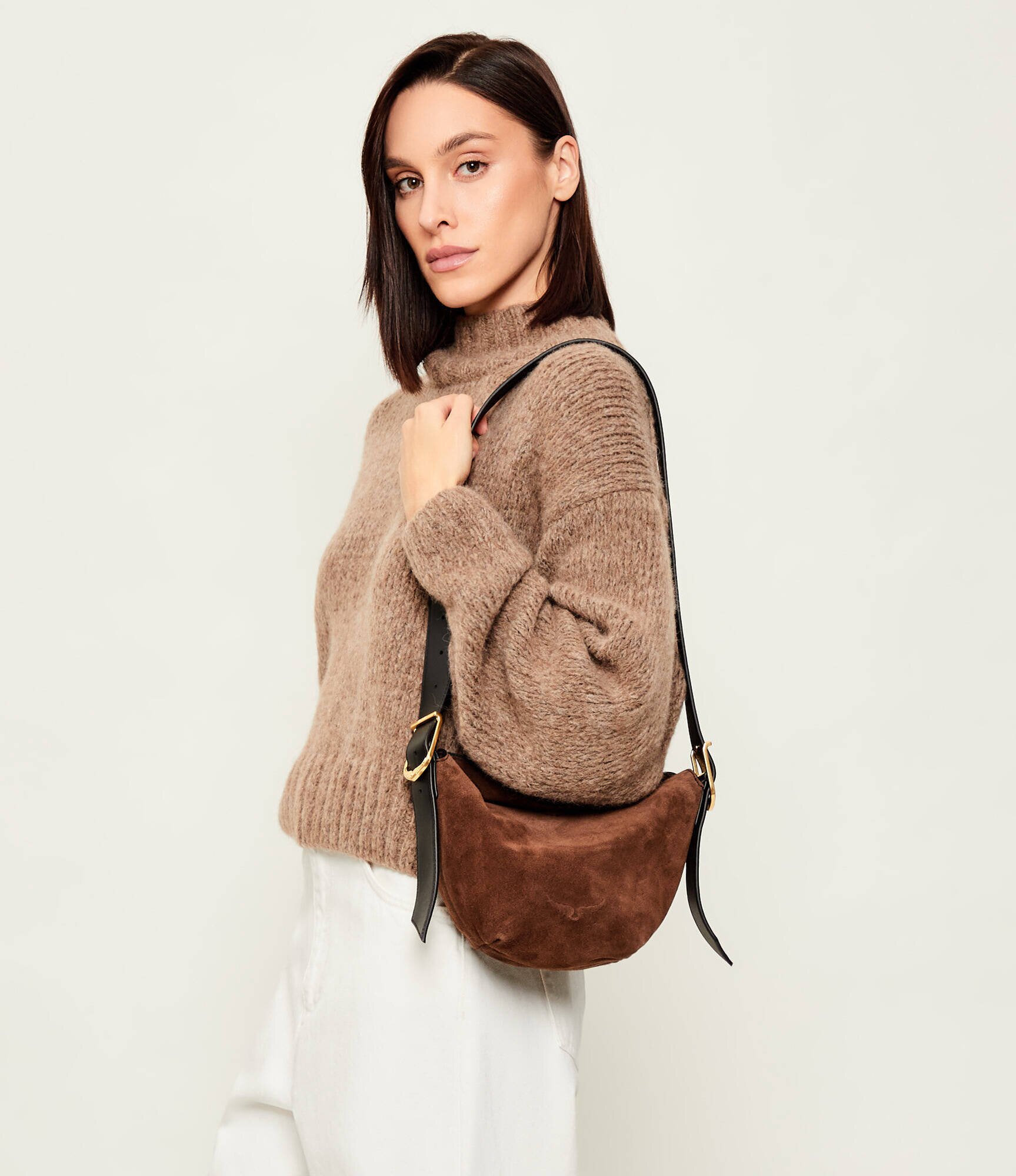 Zadig & Voltaire Geantă pe umăr BABY JANE | piele întoarsă