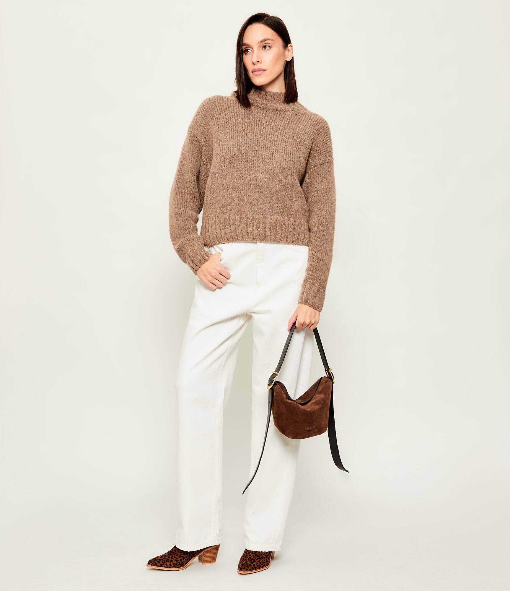 Zadig & Voltaire Geantă pe umăr BABY JANE | piele întoarsă