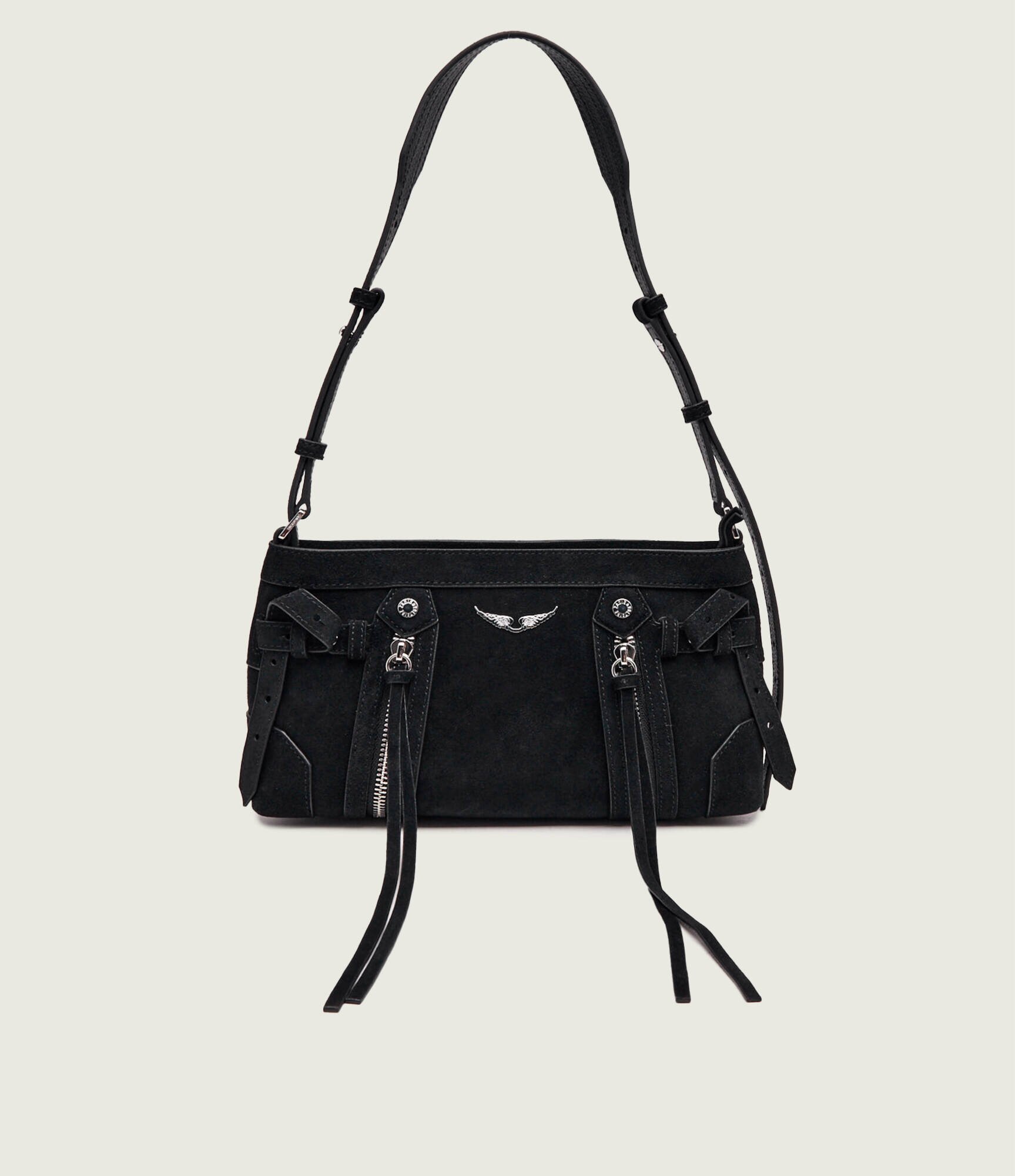 Zadig & Voltaire Geantă pe umăr Madison Mini | piele întoarsă
