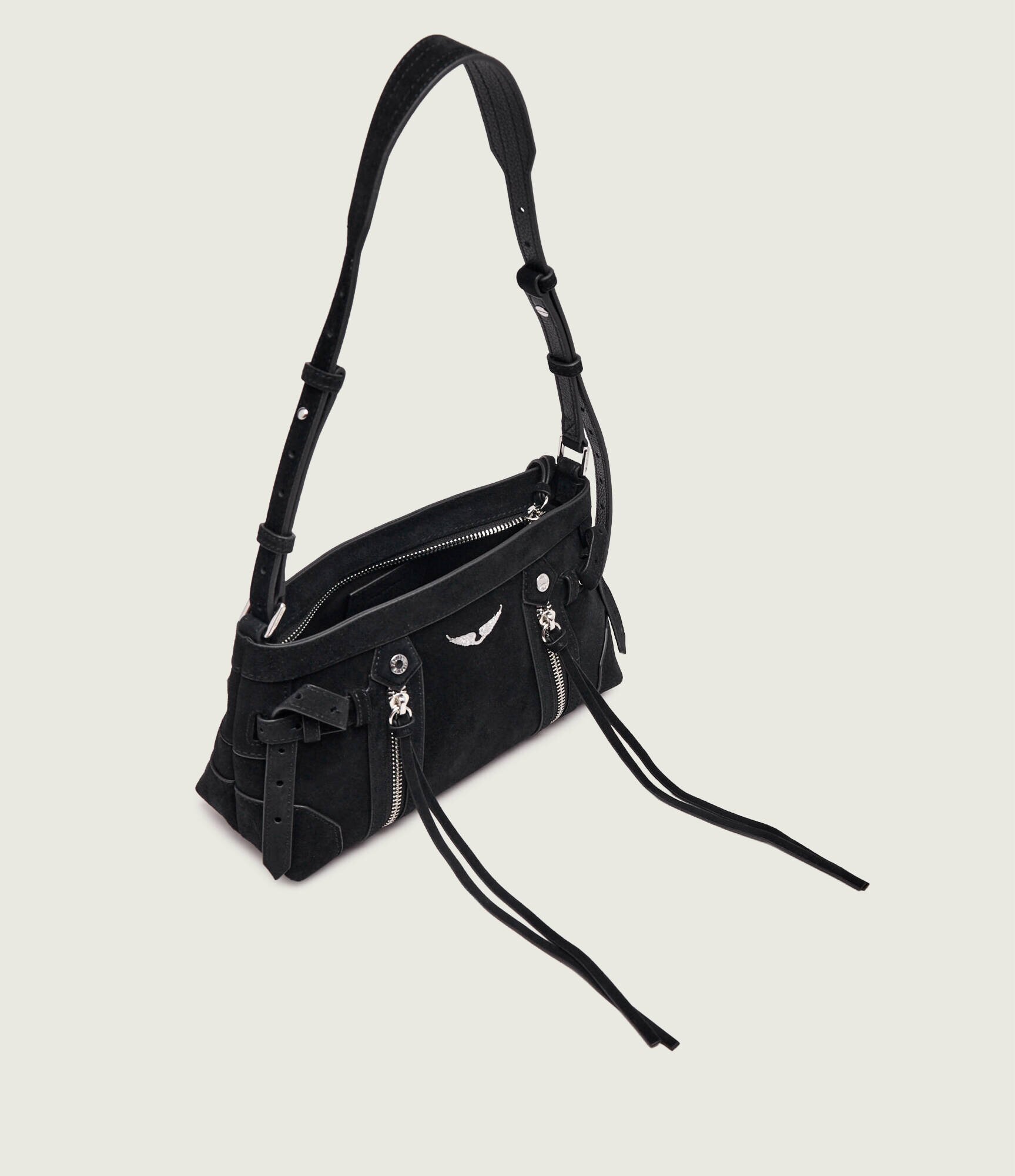 Zadig & Voltaire Geantă pe umăr Madison Mini | piele întoarsă