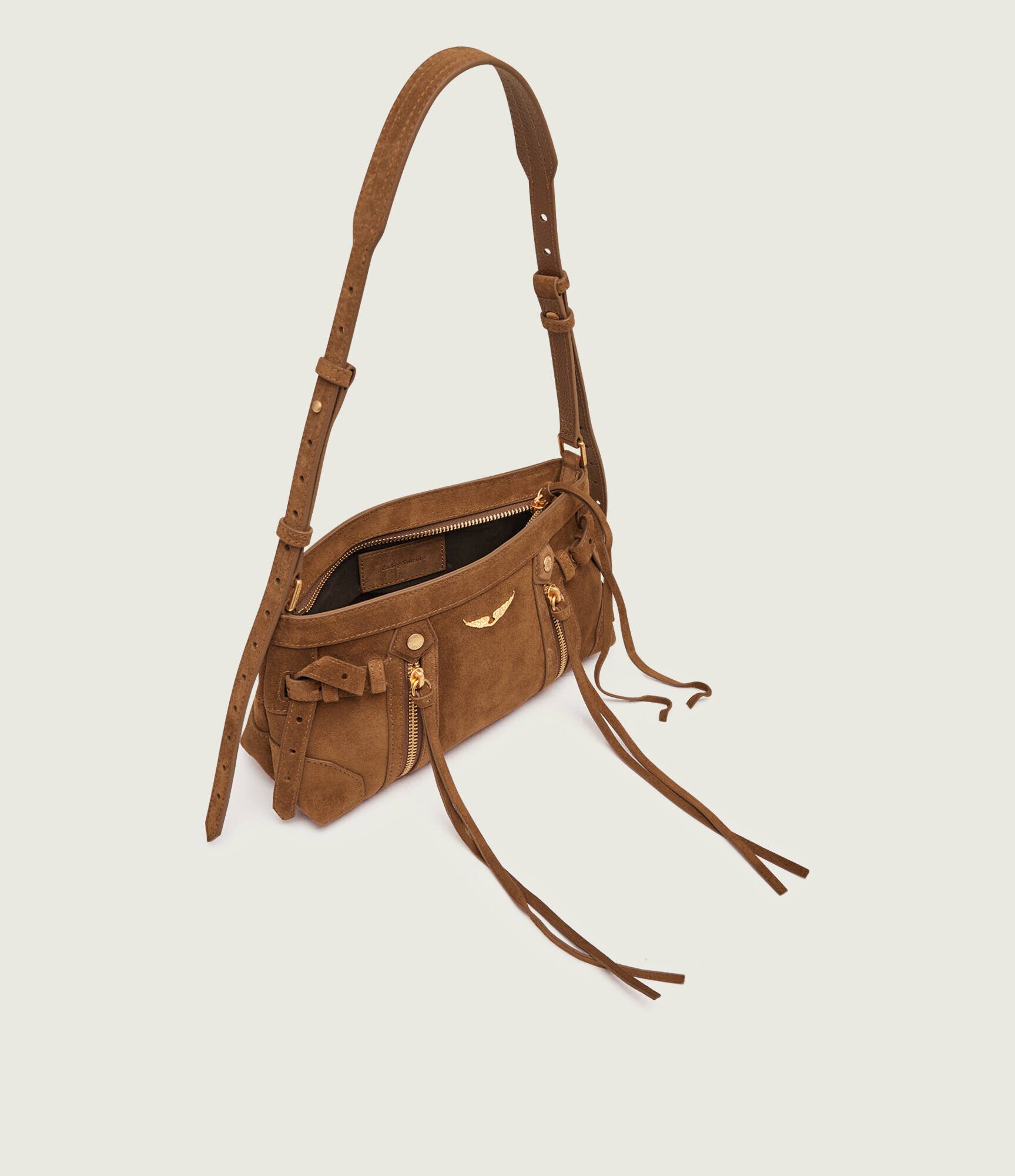 Zadig & Voltaire Geantă pe umăr Madison Mini | piele întoarsă