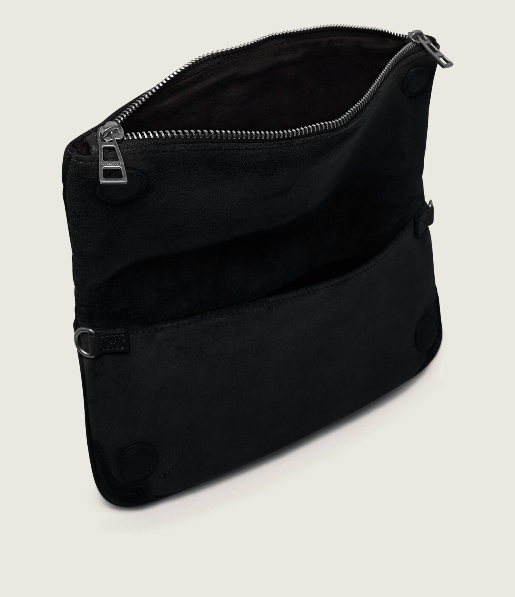 Zadig & Voltaire Geantă pe umăr Rock Western | piele întoarsă