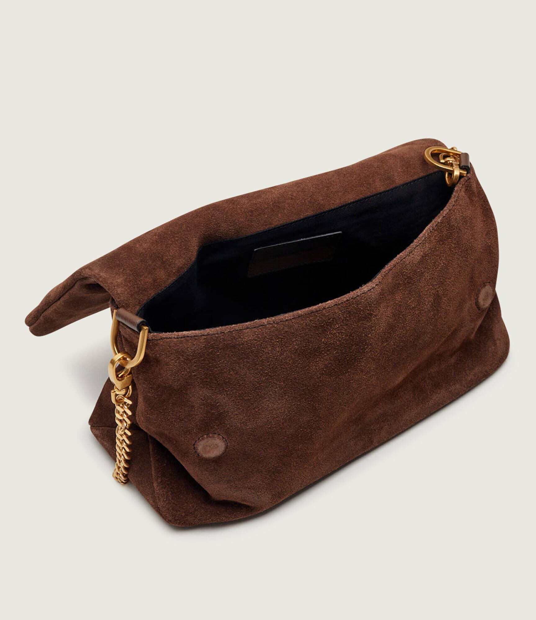 Zadig & Voltaire Geantă pe umăr ROCKY II | piele întoarsă