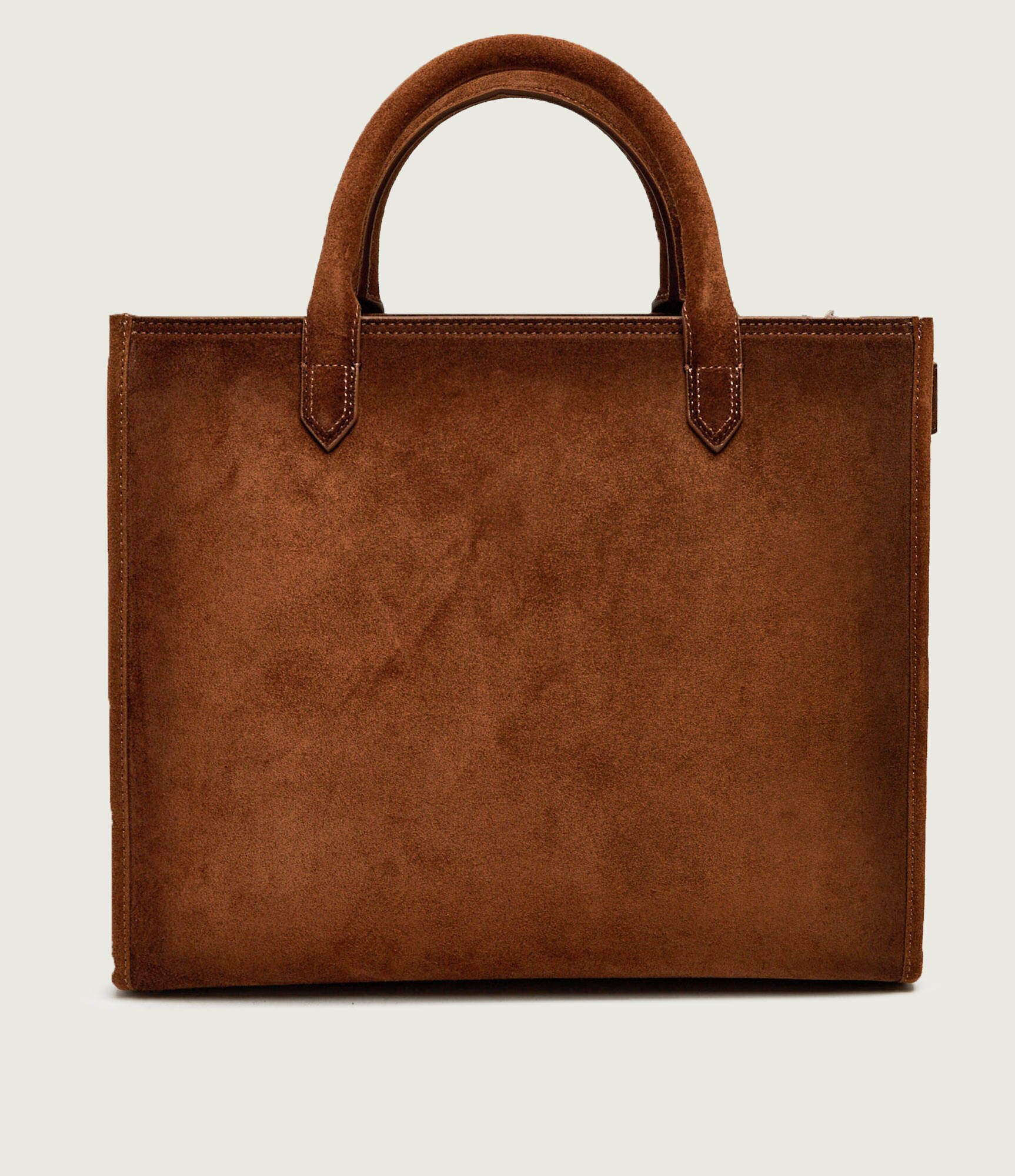Zadig & Voltaire Geantă shopper Angel | piele întoarsă