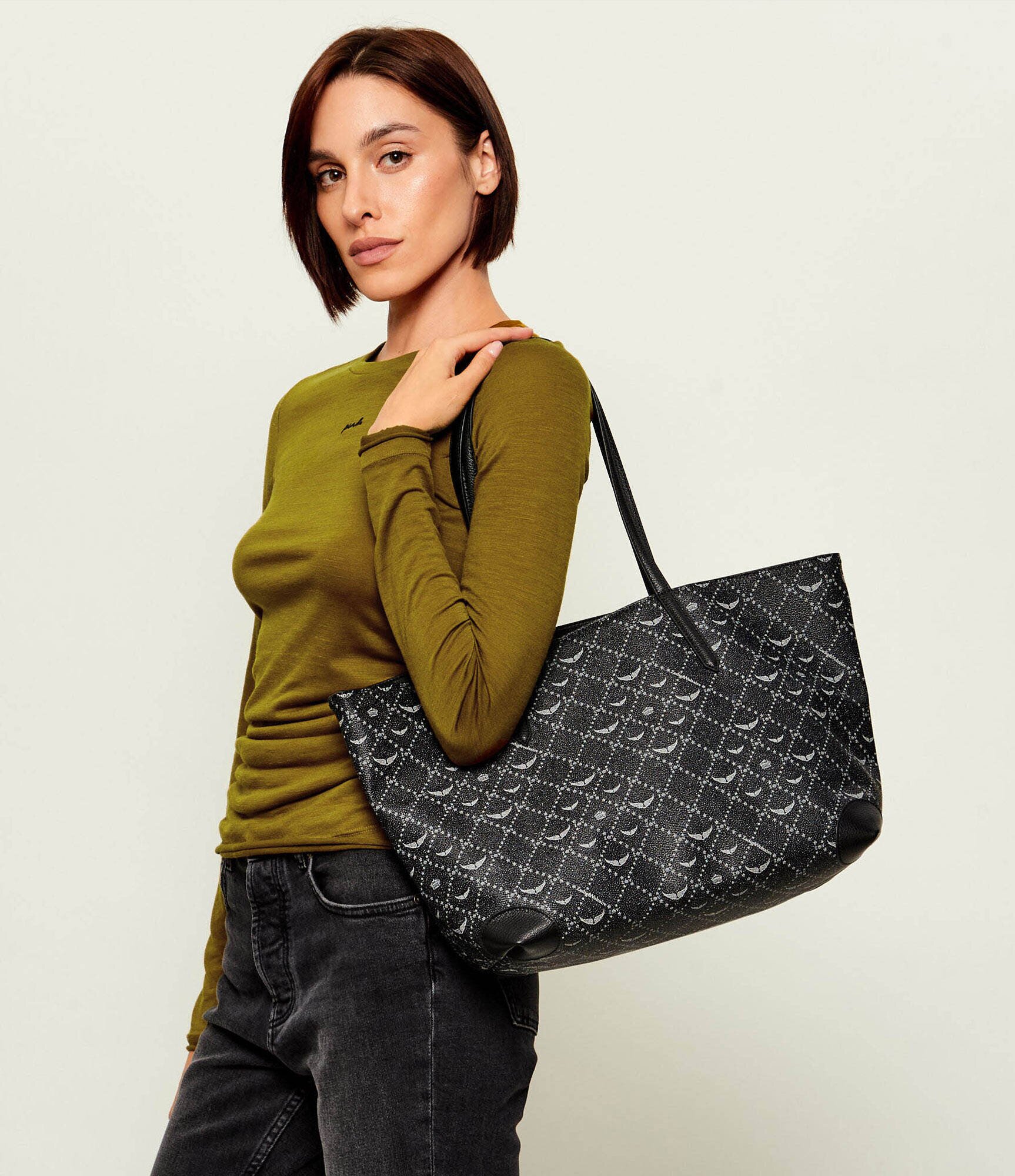 Zadig & Voltaire Geantă shopper Monogram