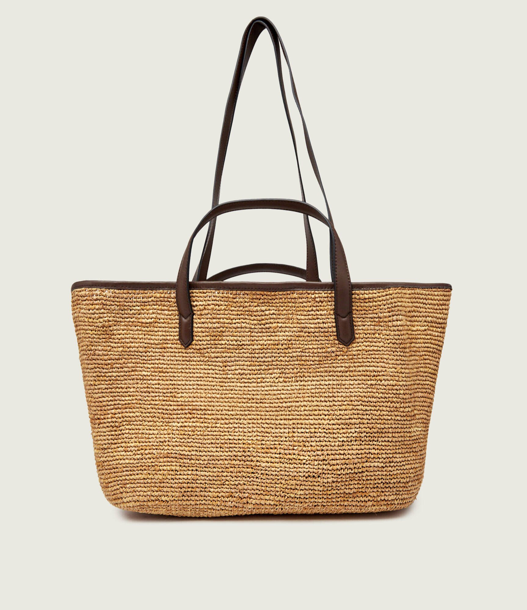 Zadig & Voltaire Geantă shopper WINGS cu adaos de piele