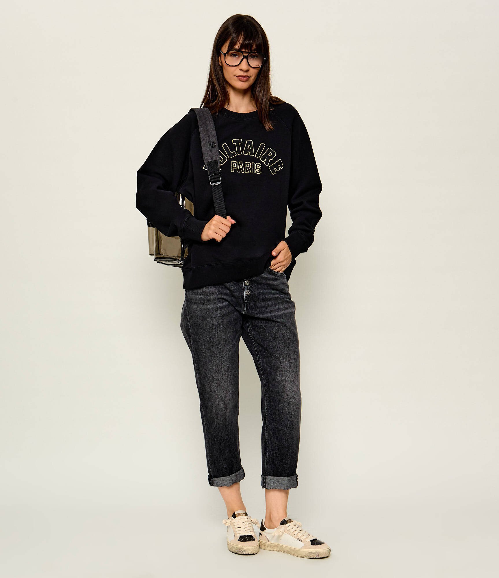 Zadig & Voltaire Hanorac Sunca | Loose fit