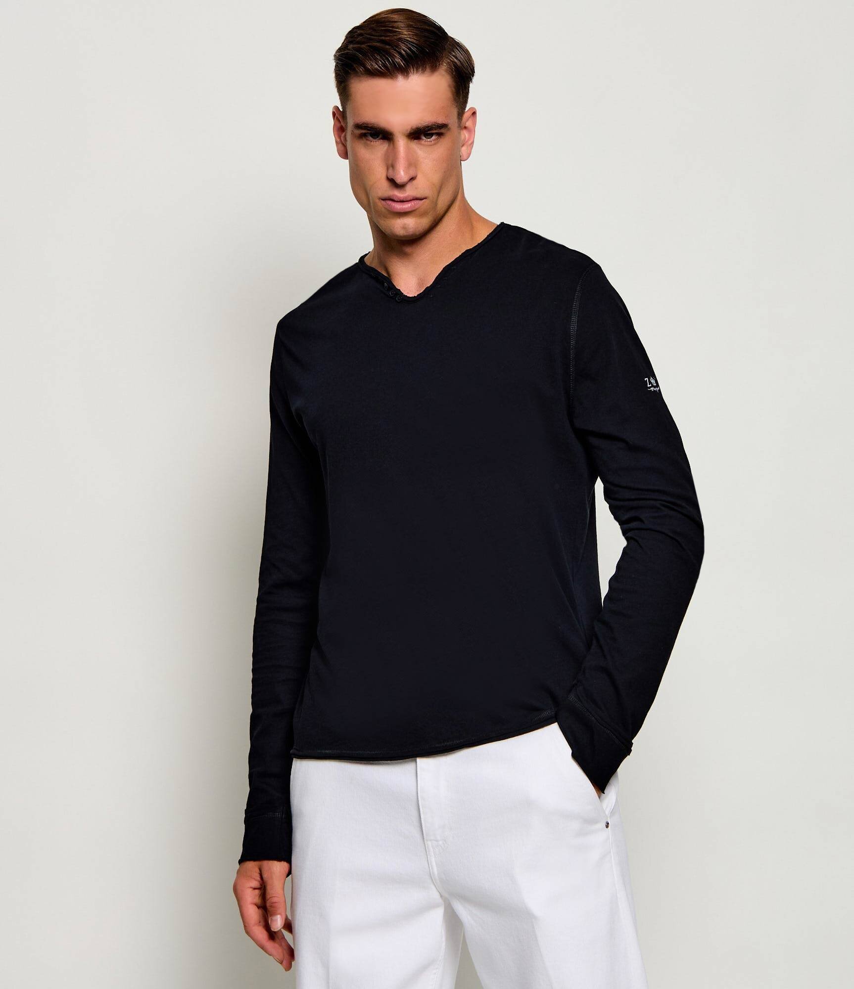 Zadig & Voltaire Longsleeve Monastir Henley | regular fit
