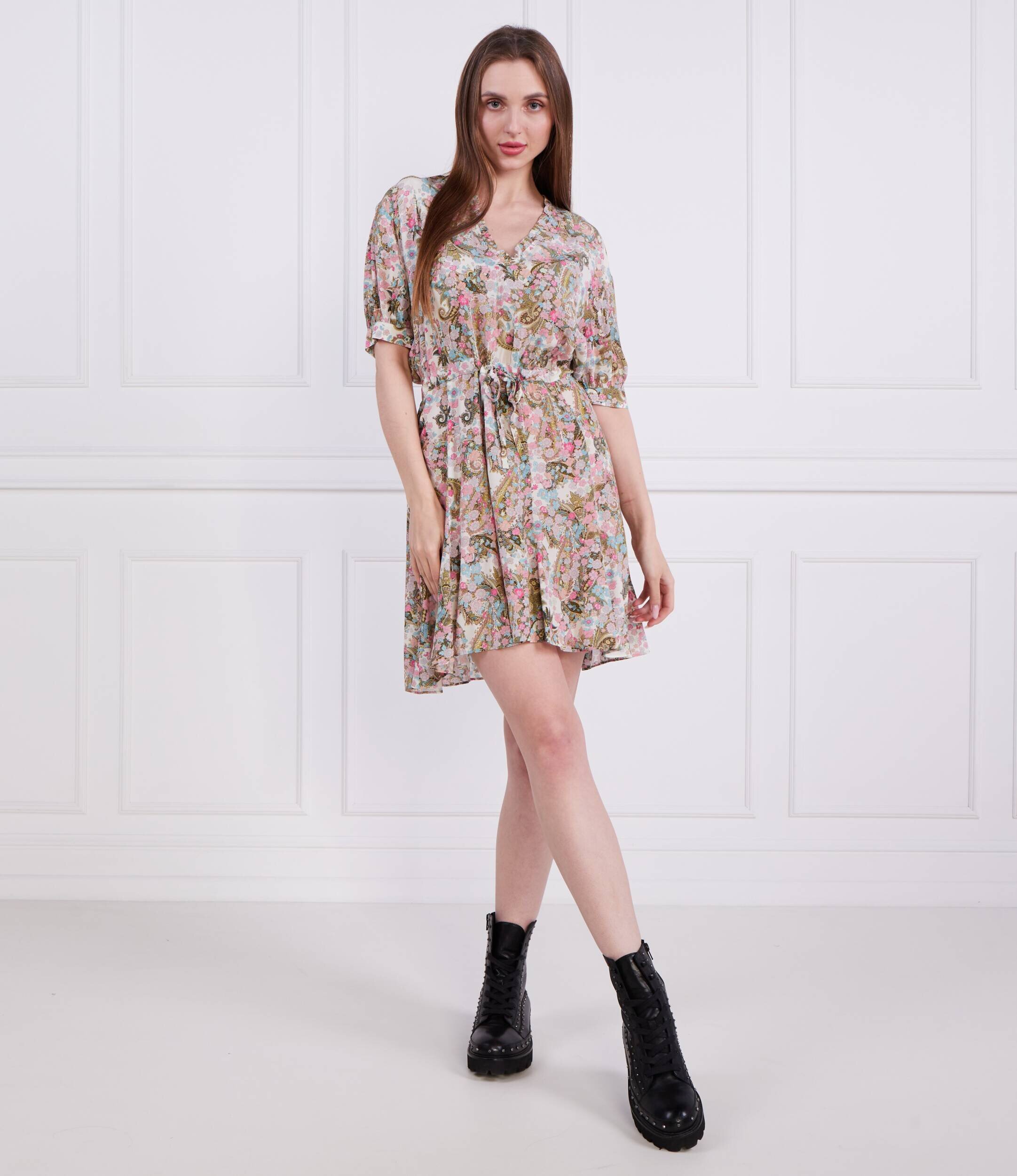Zadig & Voltaire Rochie REMOVE SOFT YOKO FLOWER