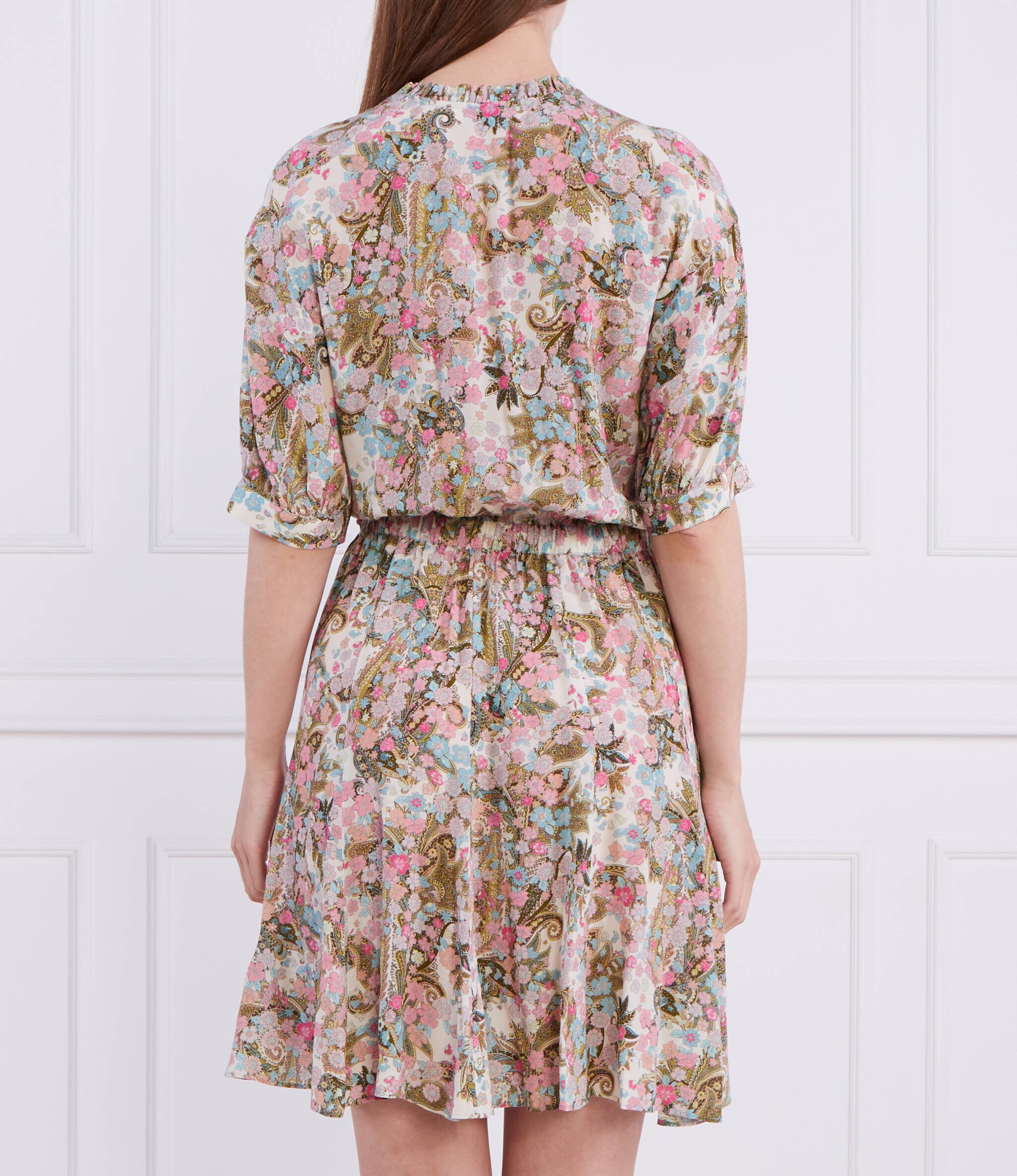Zadig & Voltaire Rochie REMOVE SOFT YOKO FLOWER