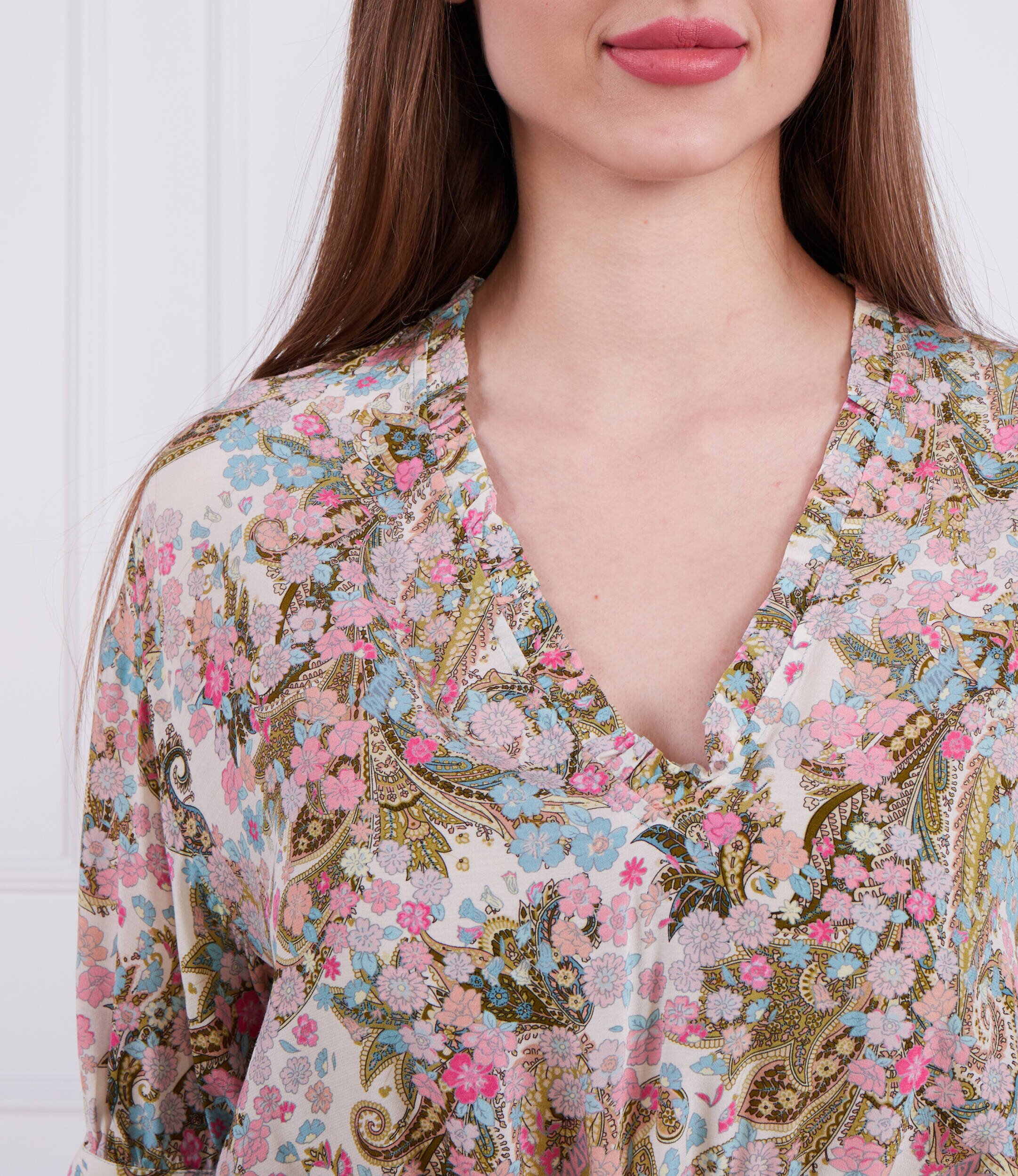 Zadig & Voltaire Rochie REMOVE SOFT YOKO FLOWER