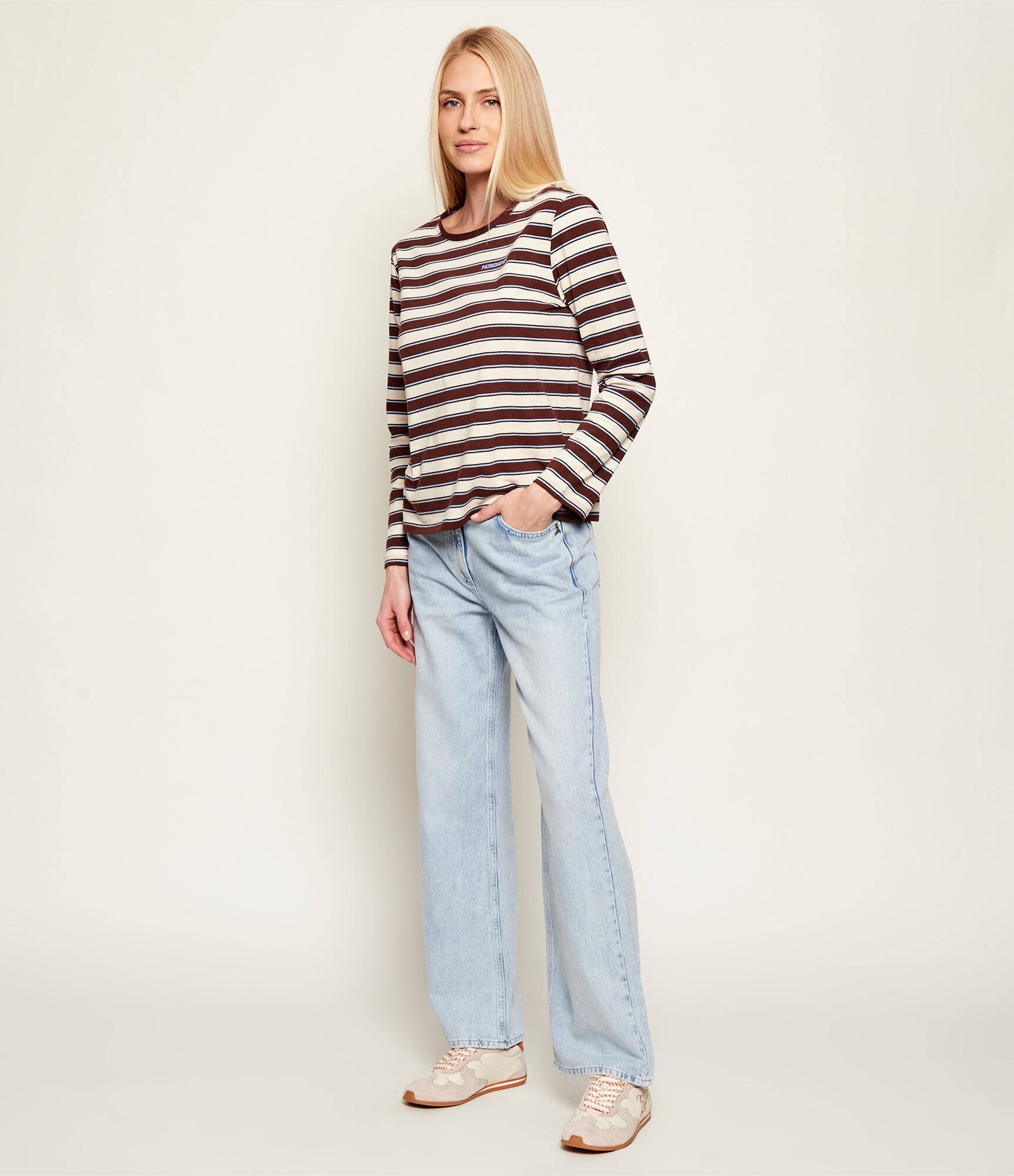 Zadig & Voltaire Sneakers DANCE | piele | piele întoarsă