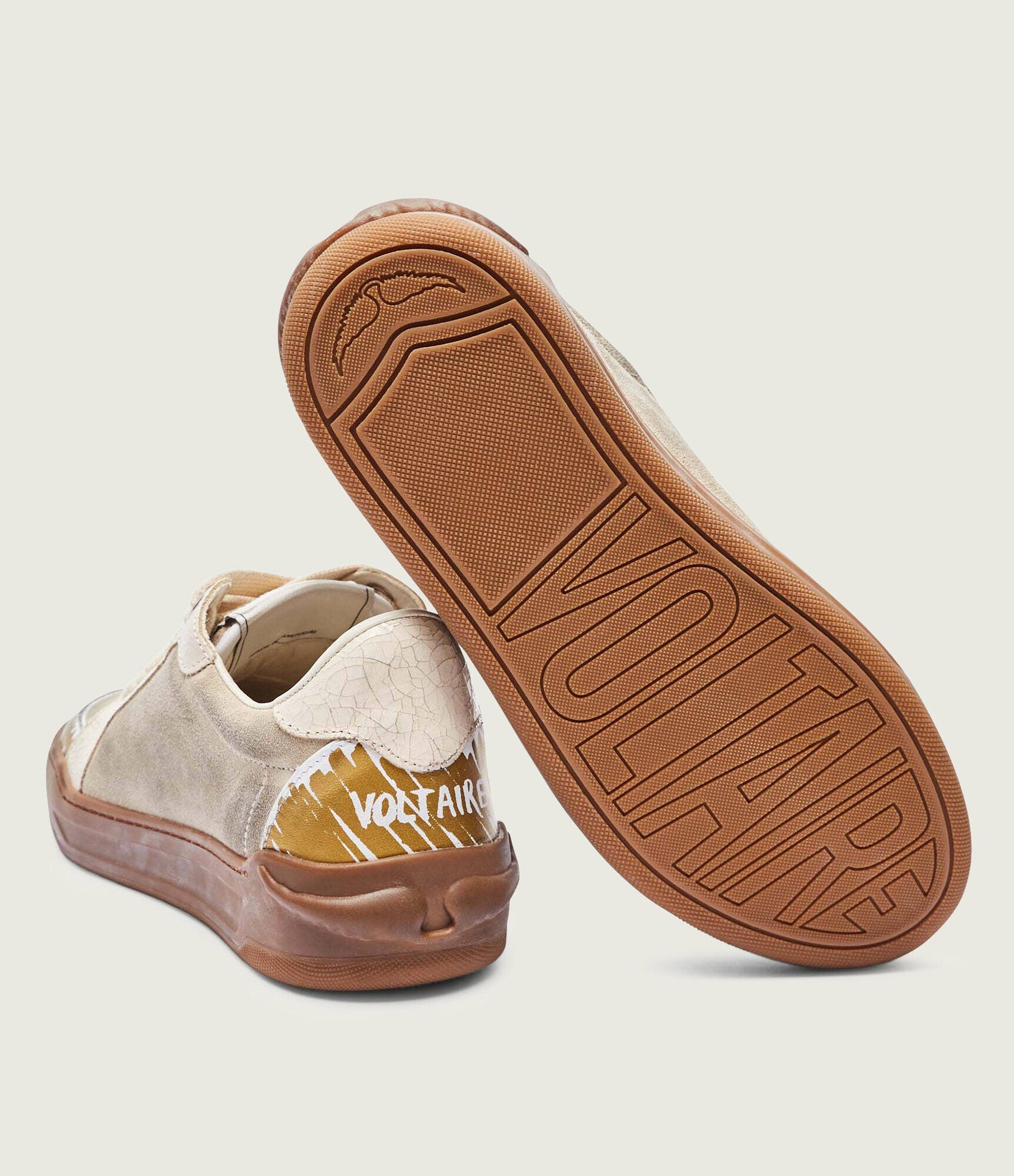 Zadig & Voltaire Sneakers Fly Wings | piele întoarsă