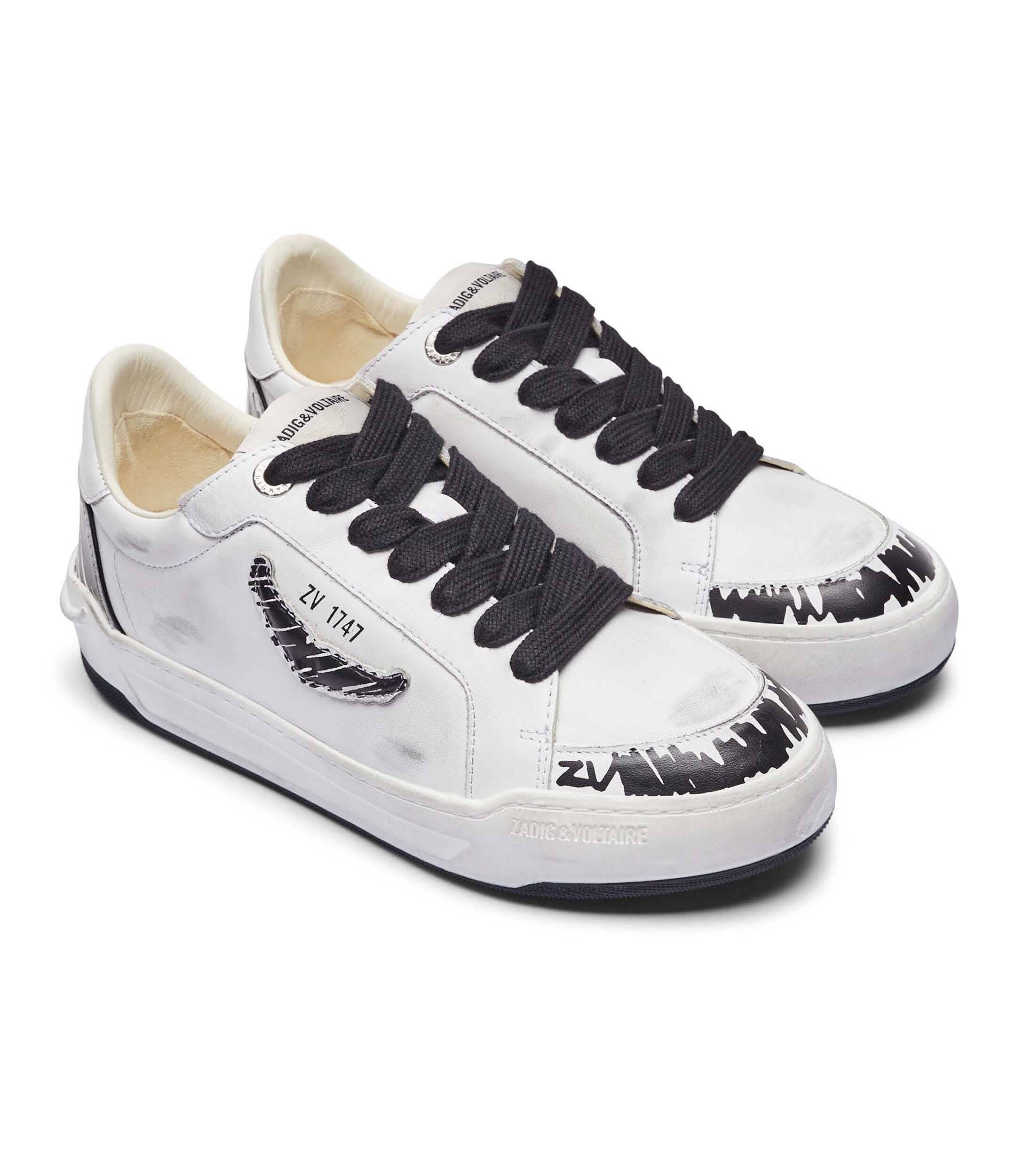 Zadig & Voltaire Teniși din piele Fly Wings