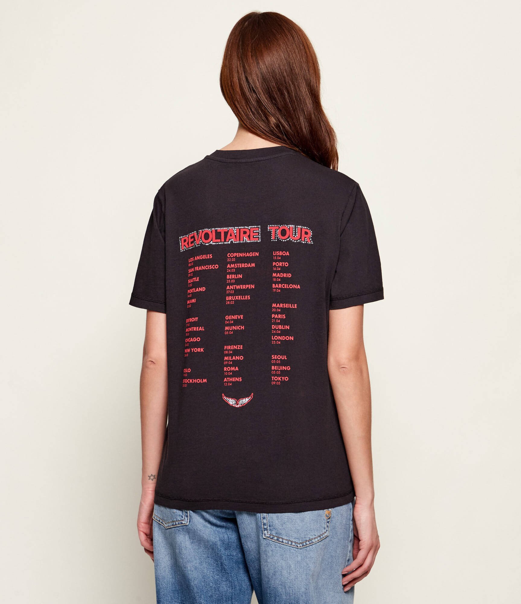 Zadig & Voltaire Tricou EDWIN | Relaxed fit