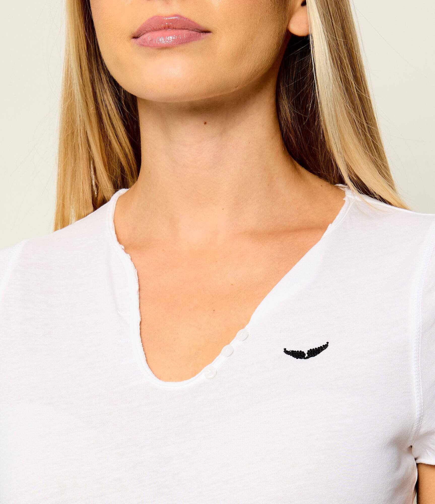 Zadig & Voltaire Tricou Henley | regular fit