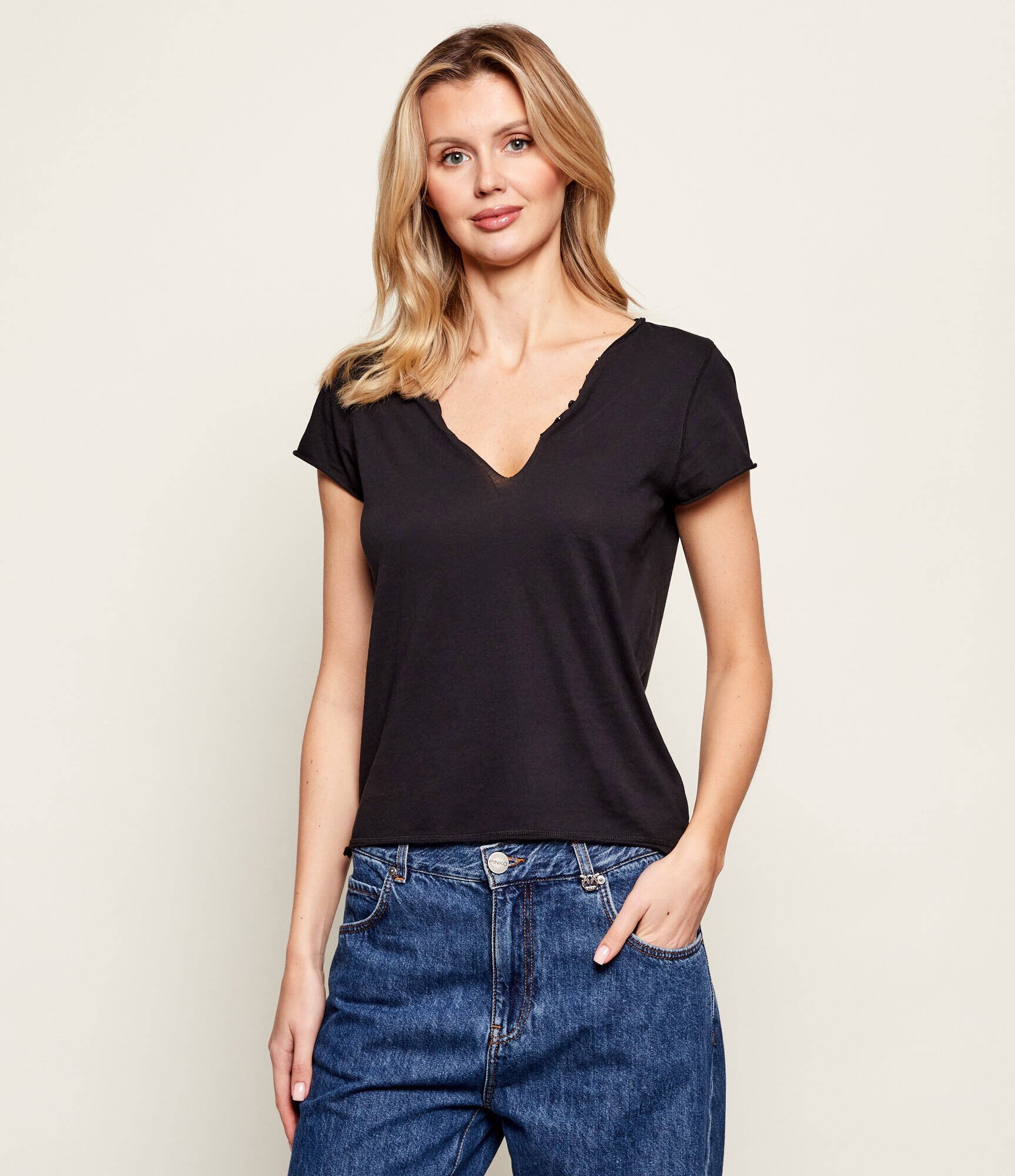 Zadig & Voltaire Tricou Henley | regular fit
