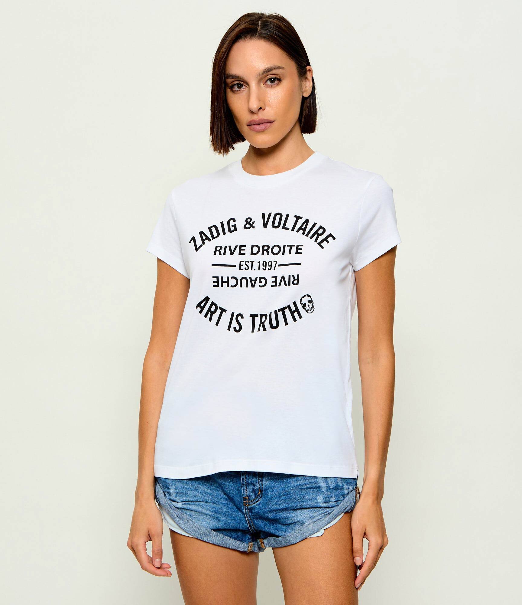 Zadig & Voltaire Tricou WALK ICO BLASON | Regular Fit