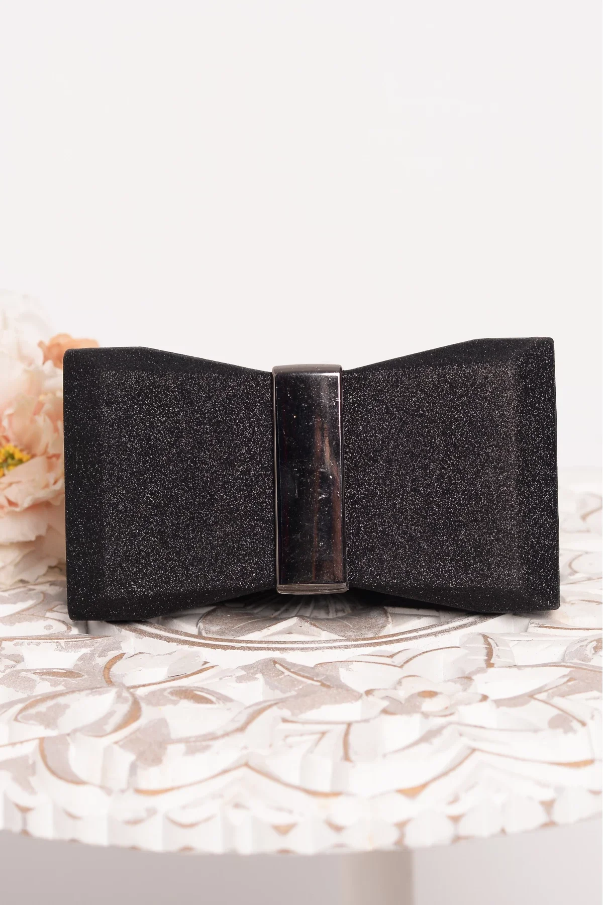 InPuff Basic Geanta eleganta Cleopatra tip funda neagra
