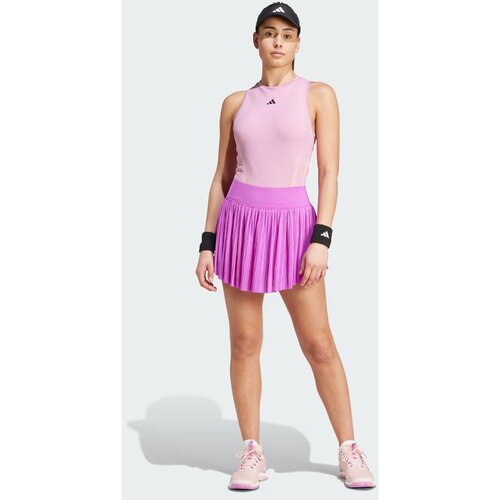 adidas Fusta femei Pleated Aeroready Skirt Pro Pink IX3318