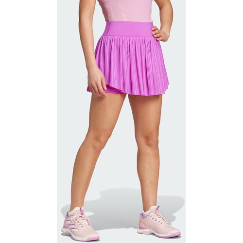 adidas Fusta femei Pleated Aeroready Skirt Pro Pink IX3318
