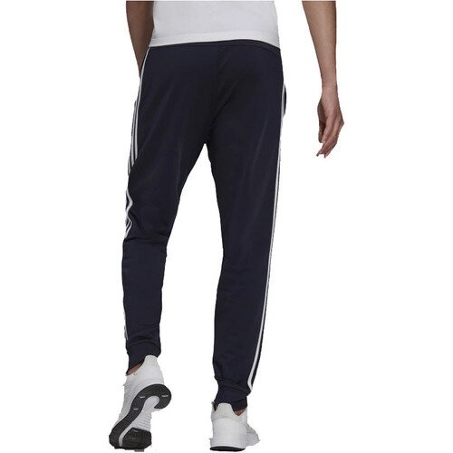 adidas Pantaloni barbati Essentials Warm-Up Tapered 3-Stripes H46106