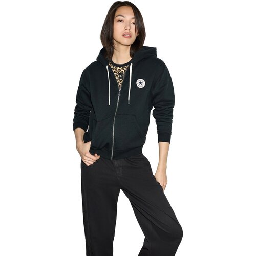 Converse Hanorac femei Signature Full-zip CVW6H546-BLK