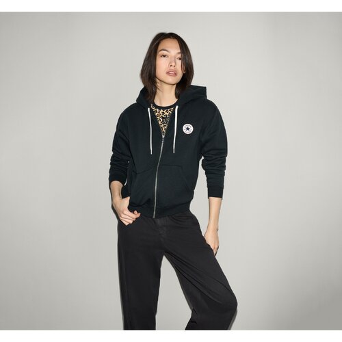 Converse Hanorac femei Signature Full-zip CVW6H546-BLK