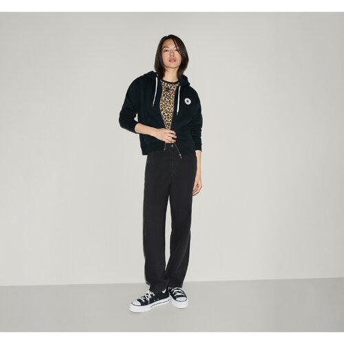 Converse Hanorac femei Signature Full-zip CVW6H546-BLK