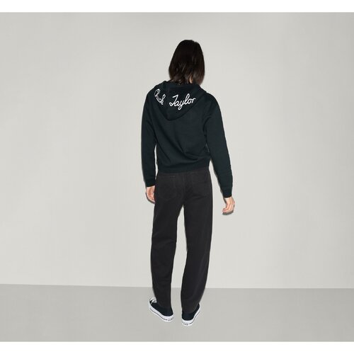 Converse Hanorac femei Signature Full-zip CVW6H546-BLK