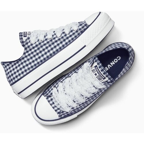 Converse Tenisi unisex Chuck Taylor All Star Lift Platform Gingham A13664C