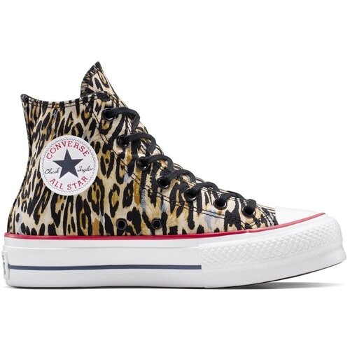 Converse Tenisi unisex Chuck Taylor All Star Lift Platform Leopard A15462C
