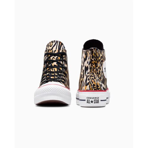 Converse Tenisi unisex Chuck Taylor All Star Lift Platform Leopard A15462C