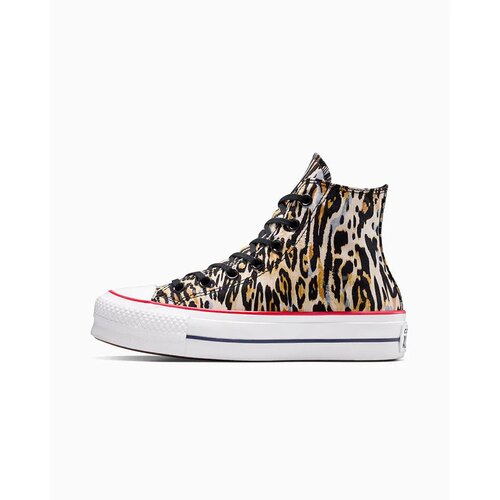 Converse Tenisi unisex Chuck Taylor All Star Lift Platform Leopard A15462C