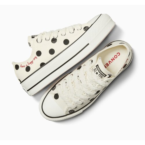 Converse Tenisi unisex Chuck Taylor All Star Lift Platform Polka Dots A10689C