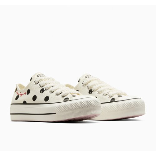 Converse Tenisi unisex Chuck Taylor All Star Lift Platform Polka Dots A10689C
