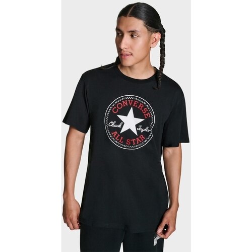 Converse Tricou barbati Chuck Logo Tee CVM5T459-BLK